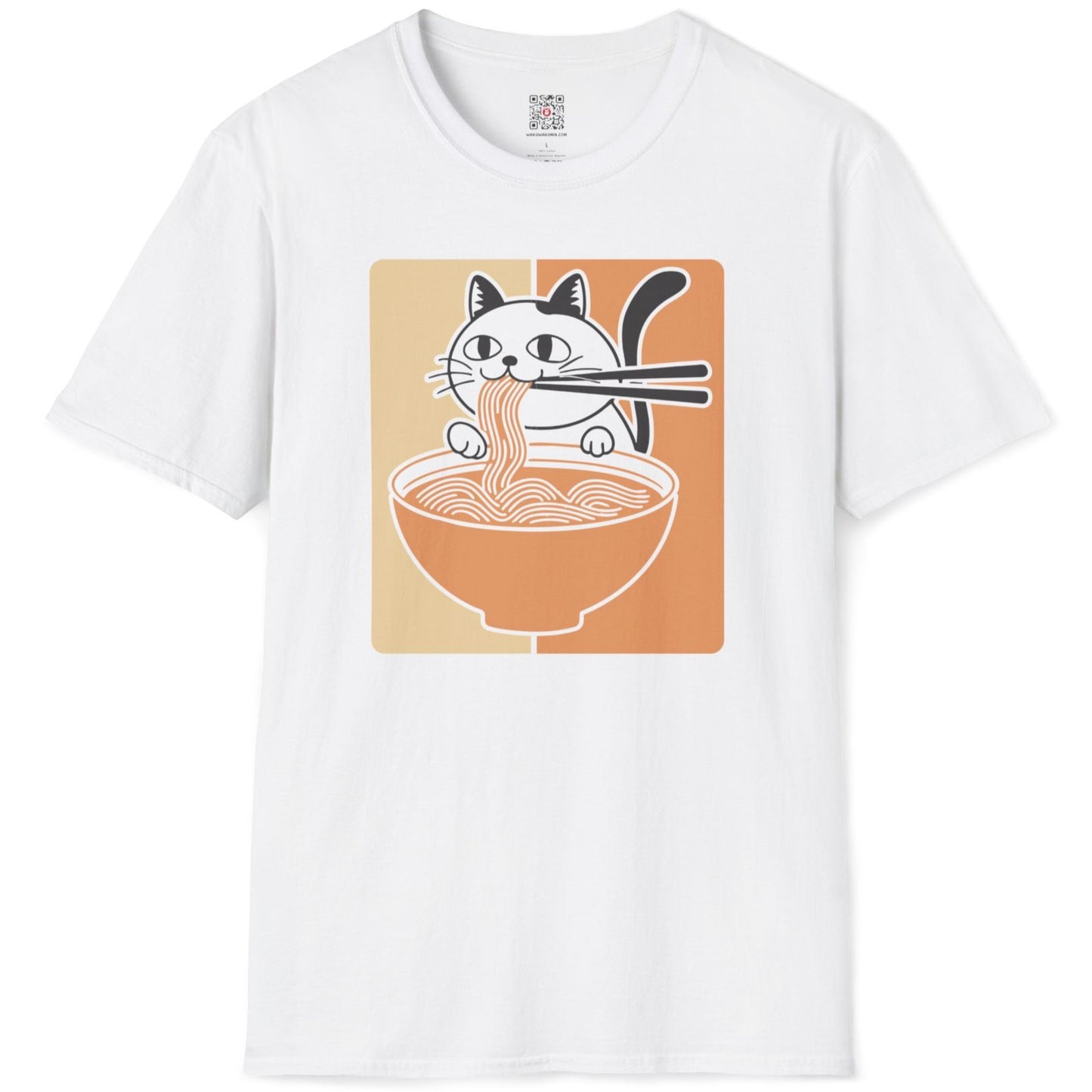 Kawaii Ramen Cat Classic Unisex Graphic T-Shirt