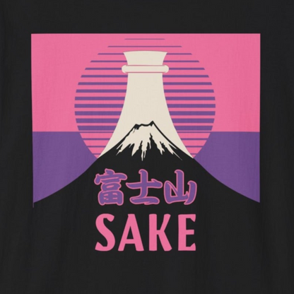 Timeless Mount Fuji Sake Unisex Graphic T-Shirt