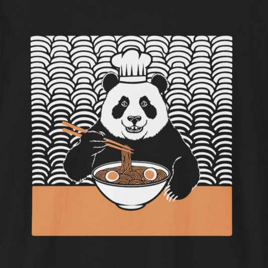Kawaii Ramen Panda Chef Classic Unisex Graphic T-Shirt