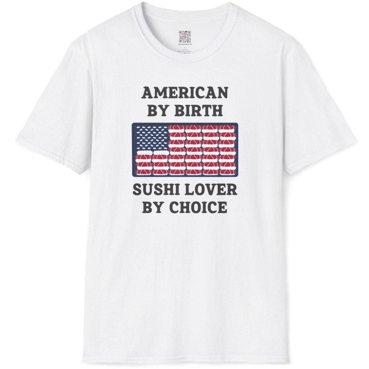 America Sushi Plate T-Shirt - Wakuwakuma