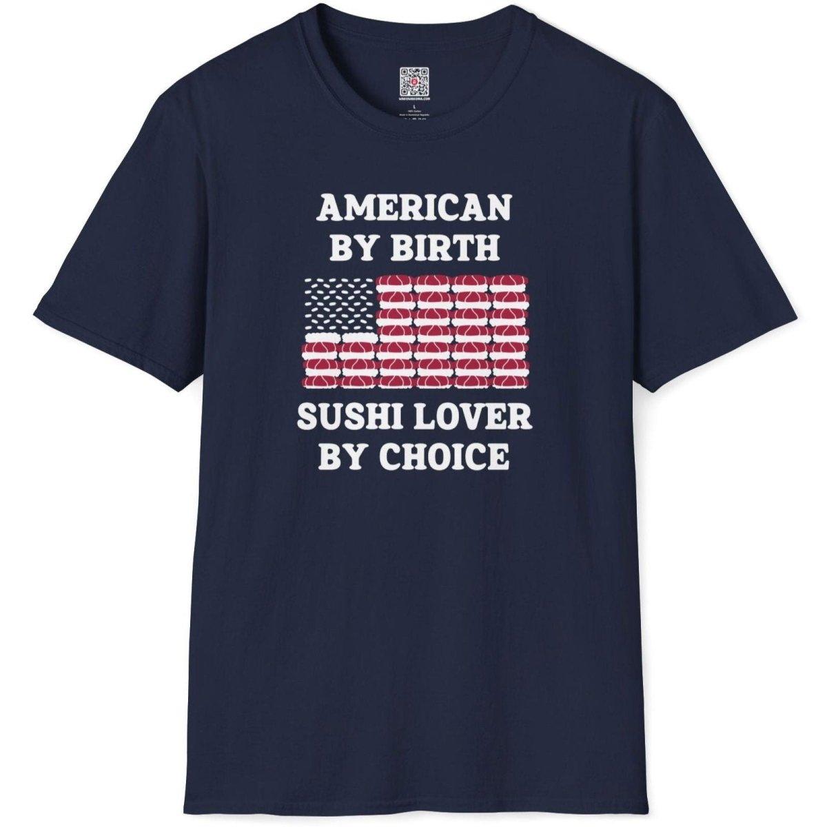 America Sushi Plate T-Shirt - Wakuwakuma