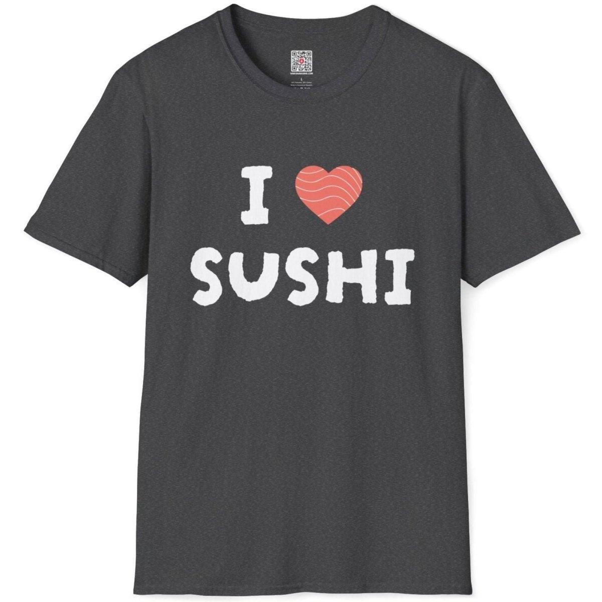 Copy of I Love Sushi T-Shirt - Wakuwakuma