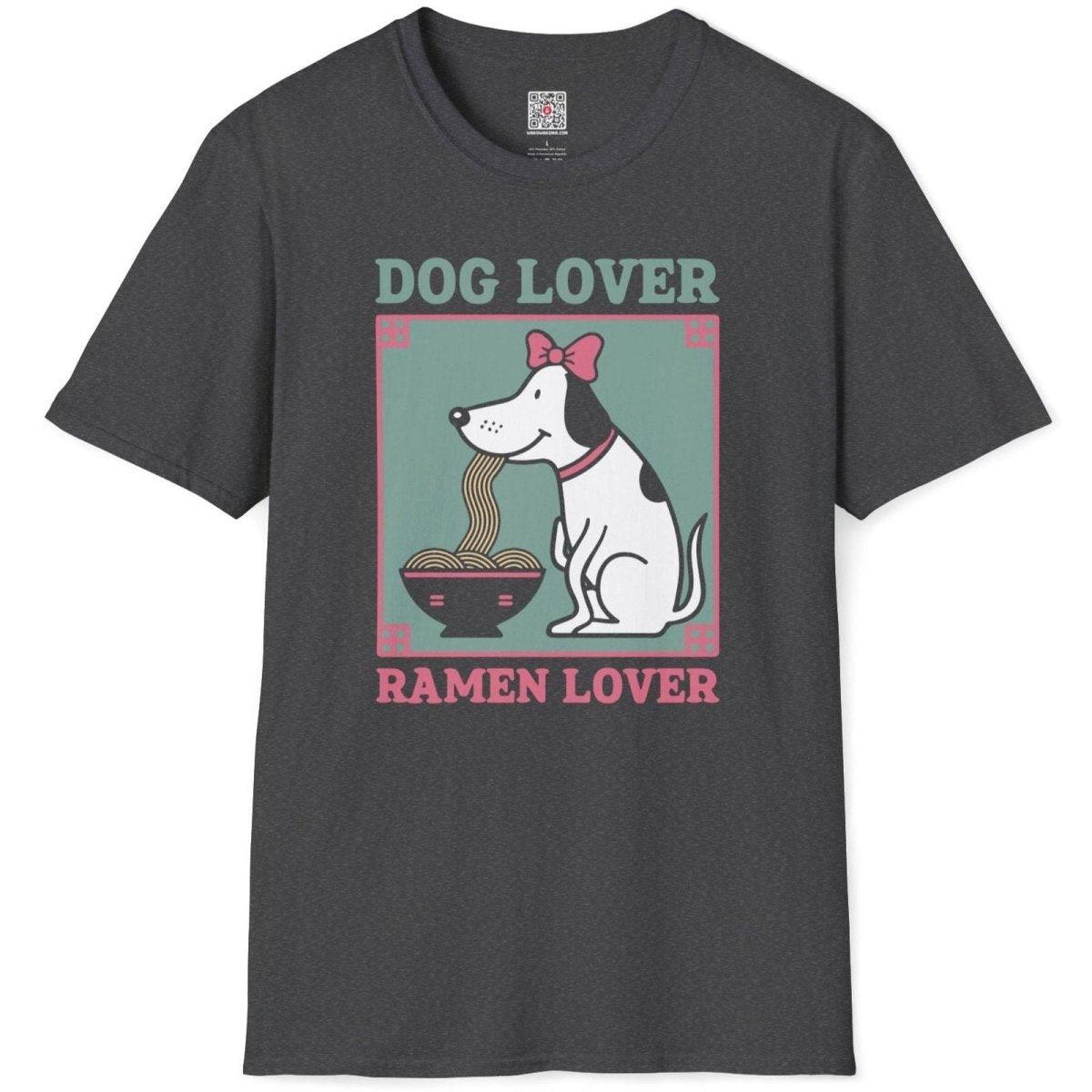 Dog Lover Ramen Lover T-Shirt - Wakuwakuma