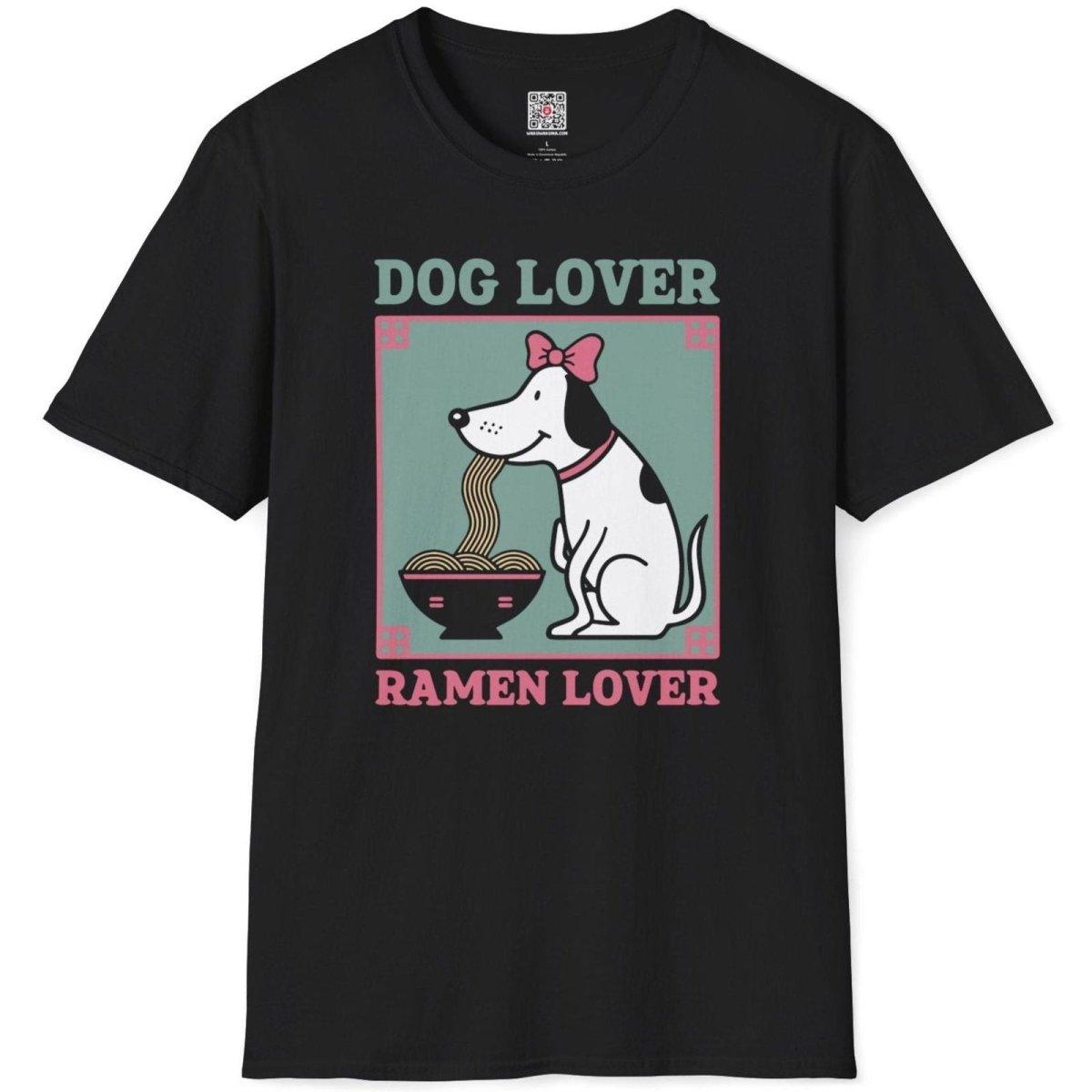 Dog Lover Ramen Lover T-Shirt - Wakuwakuma