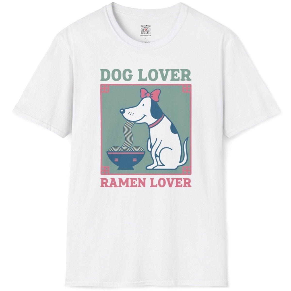 Dog Lover Ramen Lover T-Shirt - Wakuwakuma