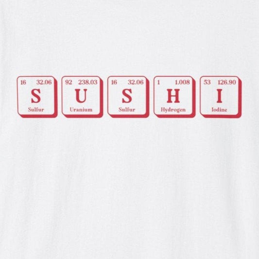 Elements Sushi T-Shirt - Wakuwakuma