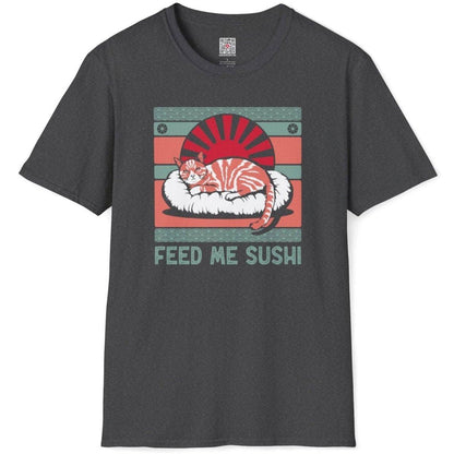 Feed Me Sushi Cat T-Shirt - Wakuwakuma