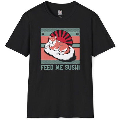 Feed Me Sushi Dog T-Shirt - Wakuwakuma