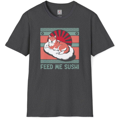 Feed Me Sushi Dog T-Shirt - Wakuwakuma