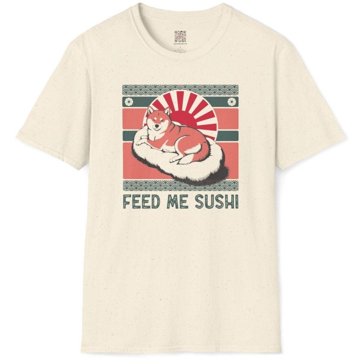 Feed Me Sushi Dog T-Shirt - Wakuwakuma