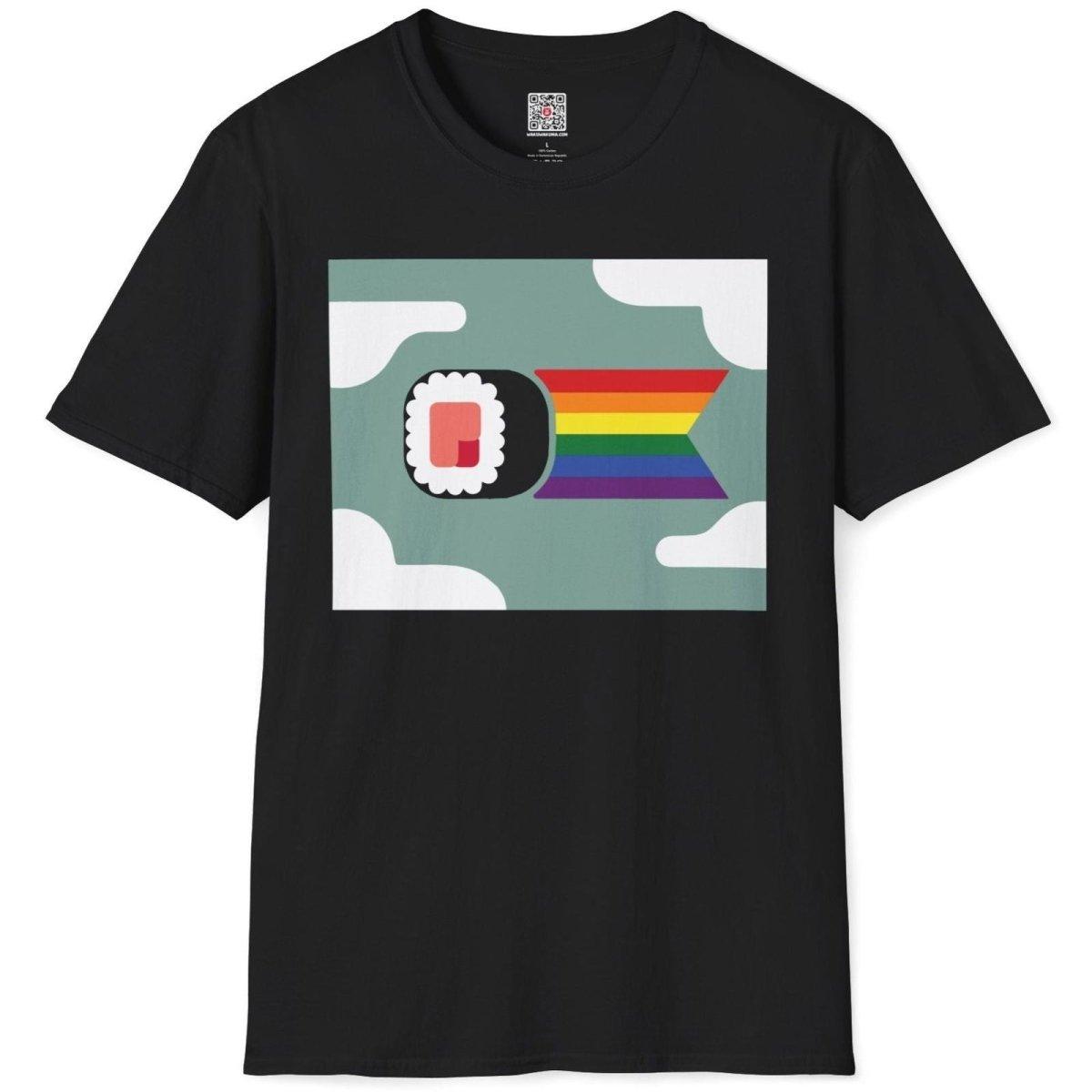 Flying Rainbow Sushi T-Shirt - Wakuwakuma