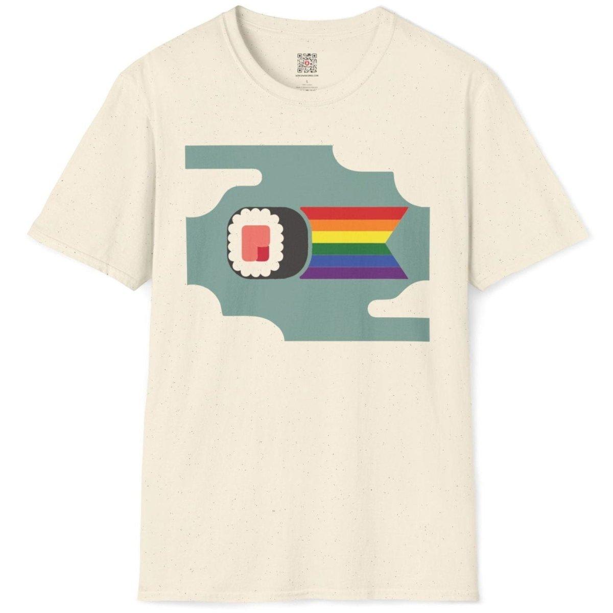 Flying Rainbow Sushi T-Shirt - Wakuwakuma