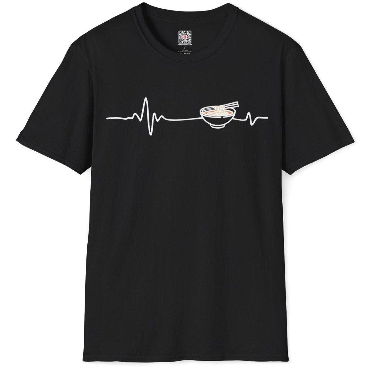 Heartbeat Ramen T-Shirt - Wakuwakuma