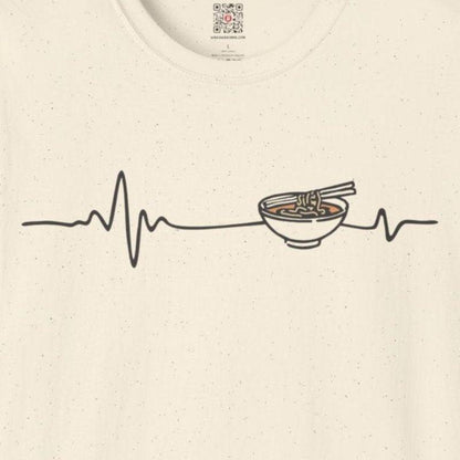 Heartbeat Ramen T-Shirt - Wakuwakuma