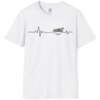 Heartbeat Ramen T-Shirt - Wakuwakuma