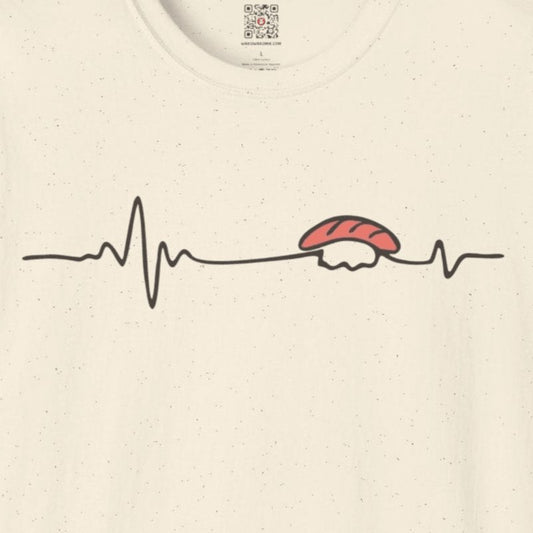 Heartbeat Sushi T-Shirt - Wakuwakuma