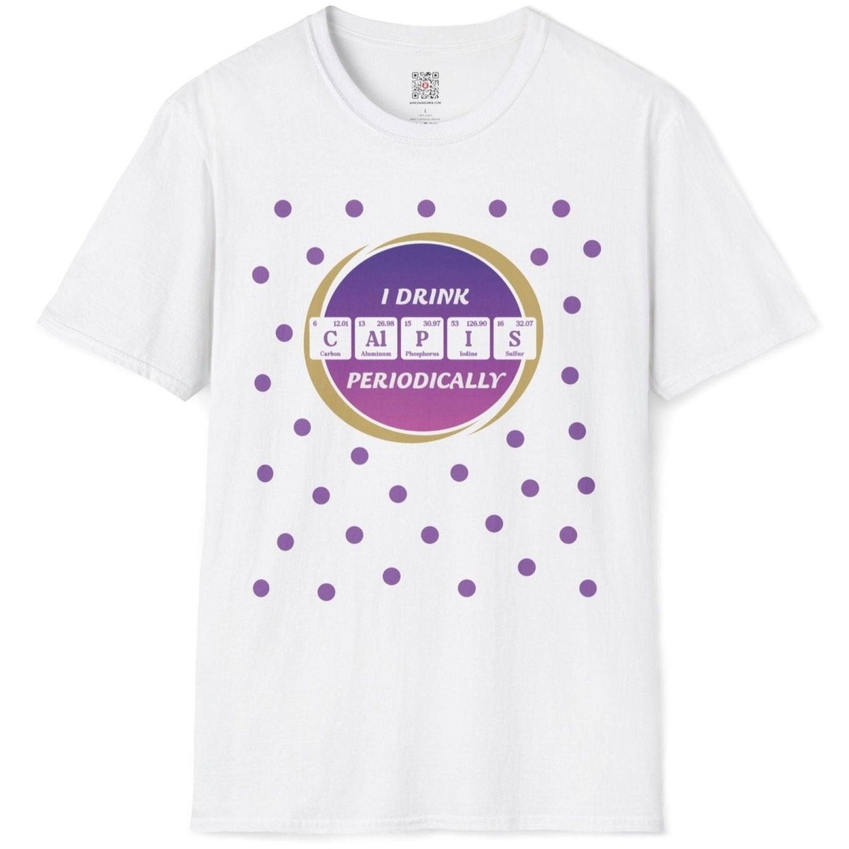 I Drink Grape Calpis Periodically T-Shirt - Wakuwakuma