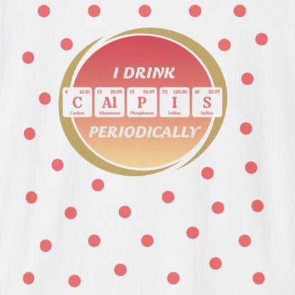 I Drink Peach Calpis Periodically T-Shirt - Wakuwakuma