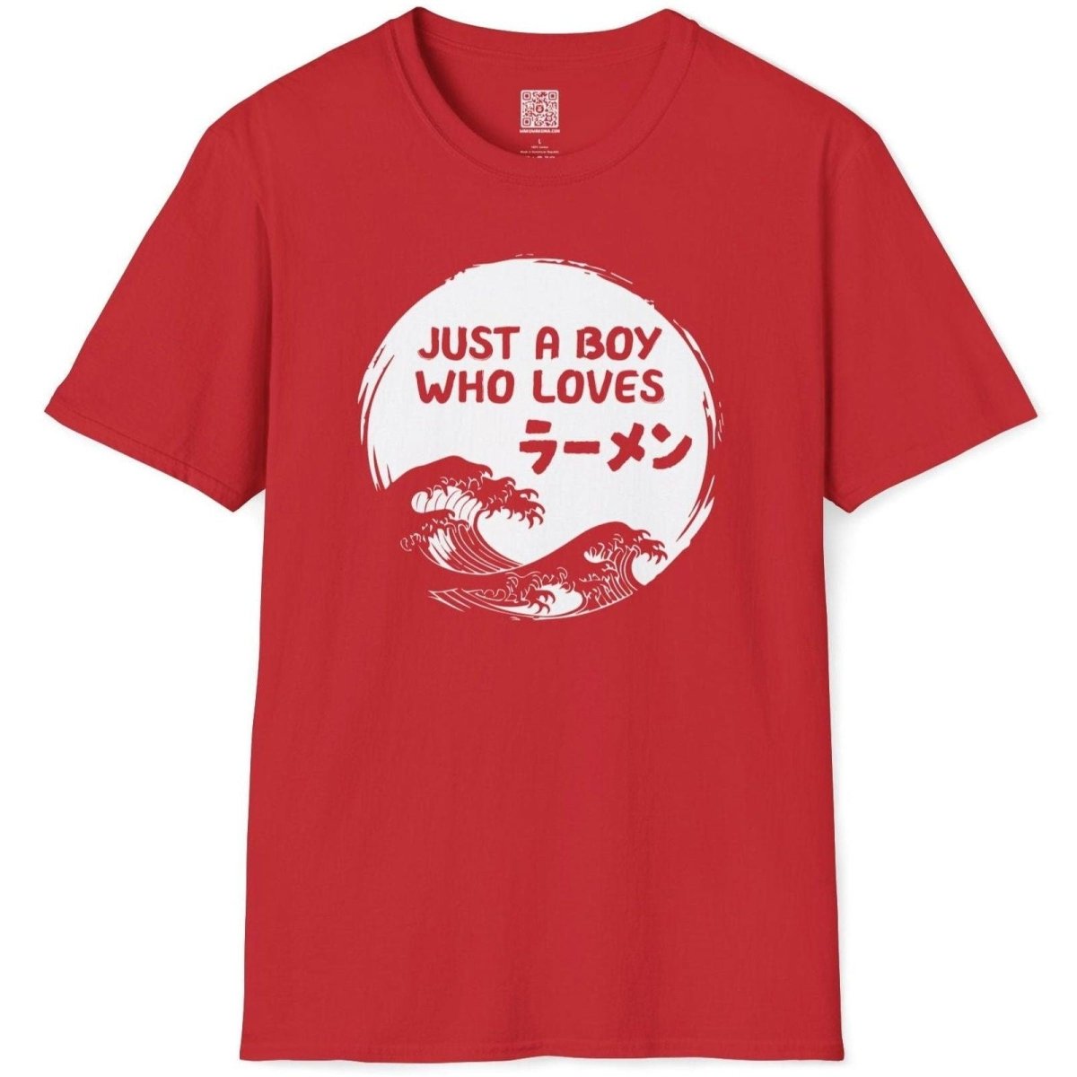 Just A Boy Who Loves Ramen T-Shirt - Wakuwakuma