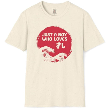 Just A Boy Who Loves Sushi T-Shirt - Wakuwakuma