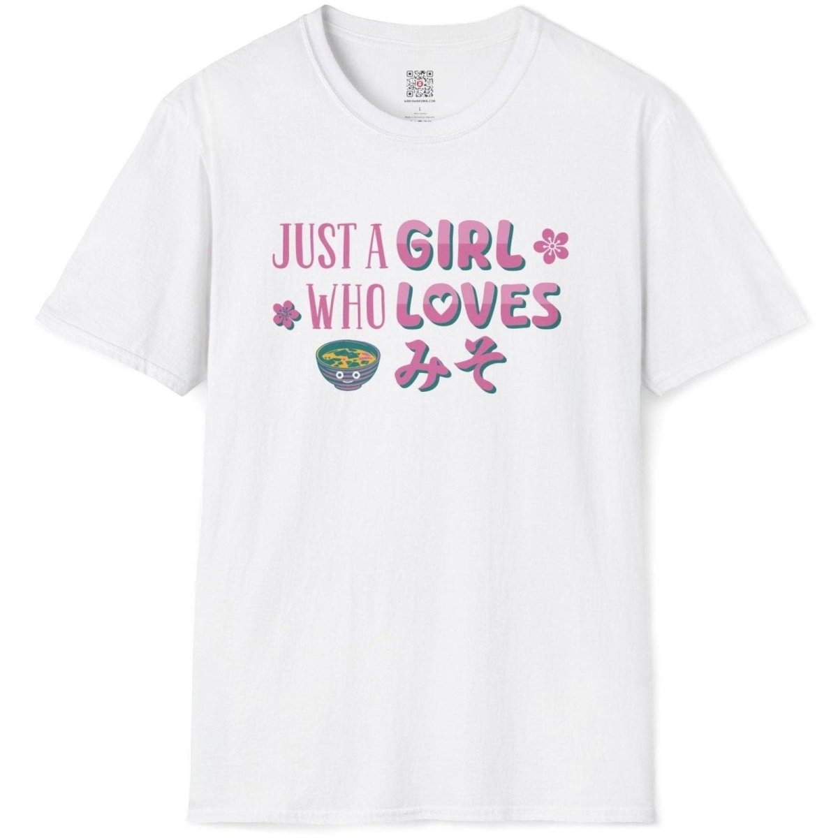 Just A Girl Who Loves Miso T-Shirt - Wakuwakuma