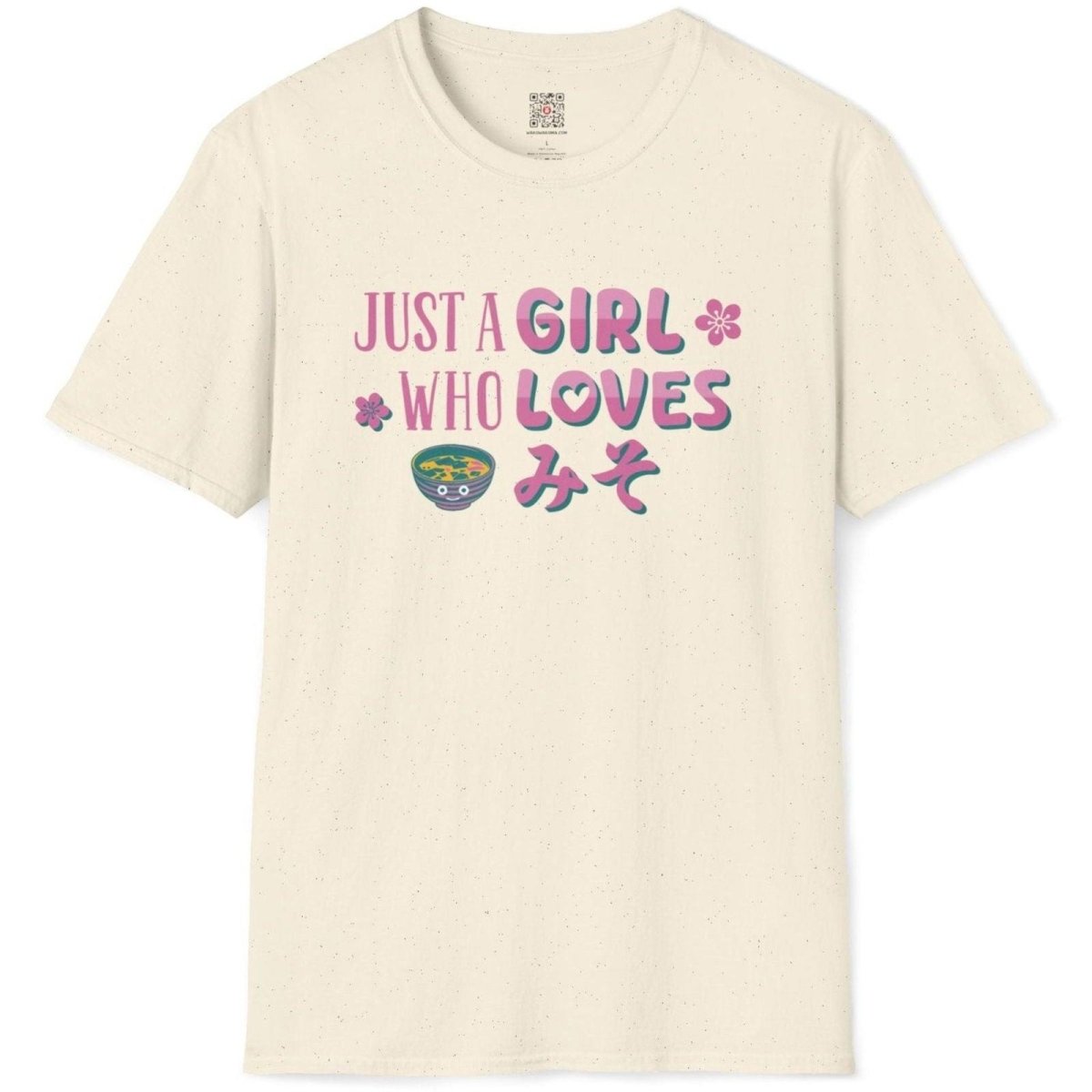 Just A Girl Who Loves Miso T-Shirt - Wakuwakuma