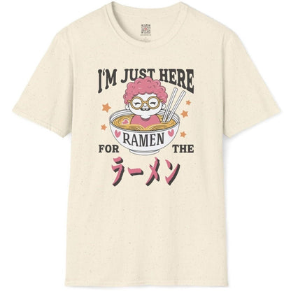 Just here for the Ramen T-Shirt - Wakuwakuma