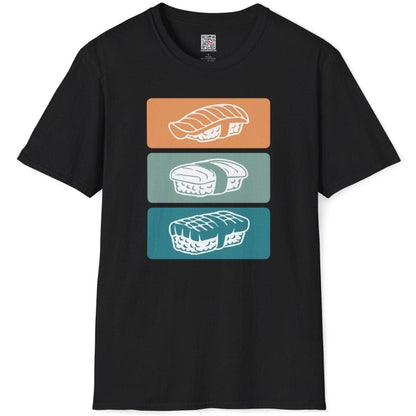 Minimalist Sushi Pattern T-Shirt - Wakuwakuma