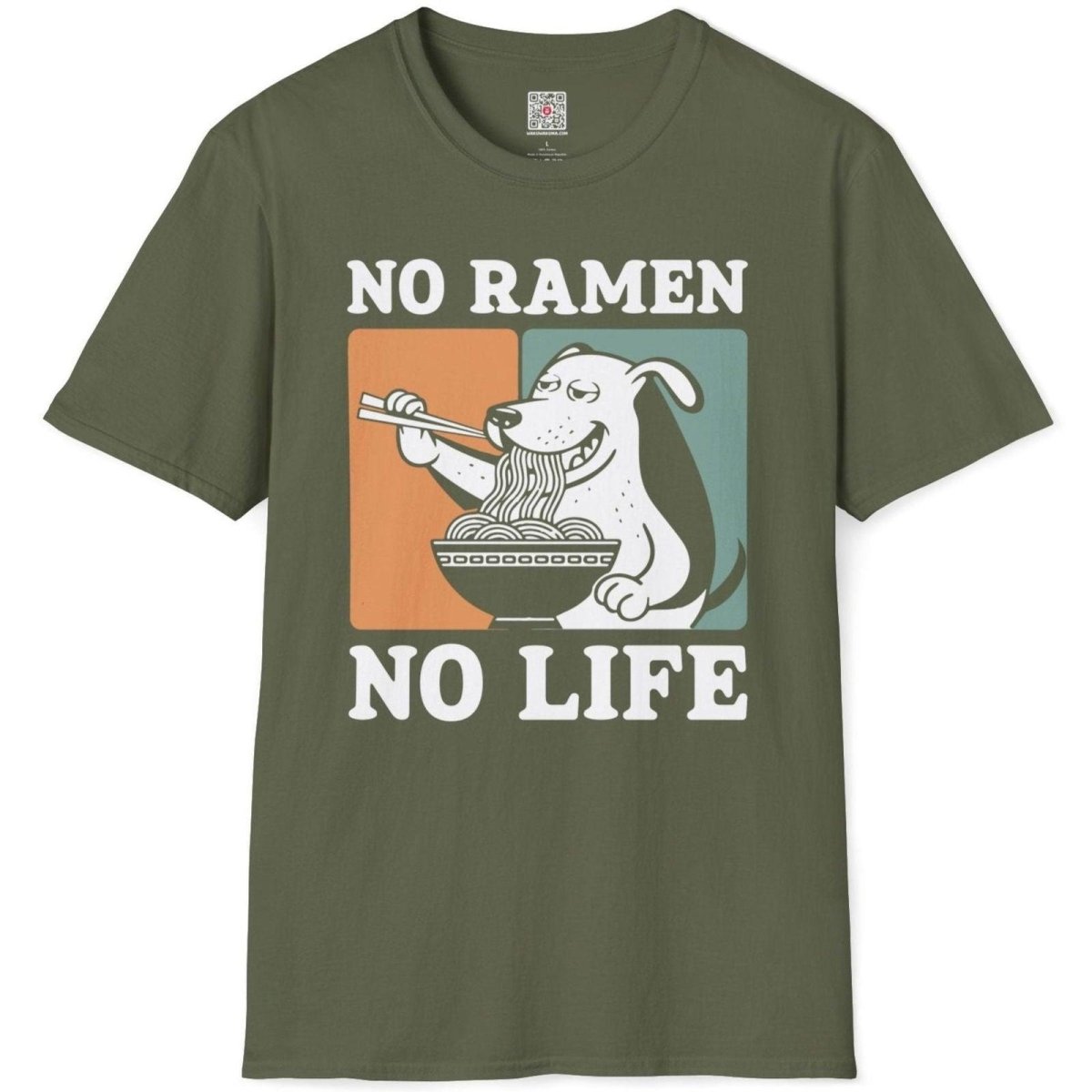 No Ramen No Life T-Shirt - Wakuwakuma