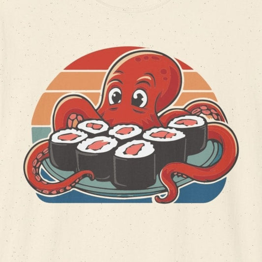 Octopus Sushi T-Shirt - Wakuwakuma