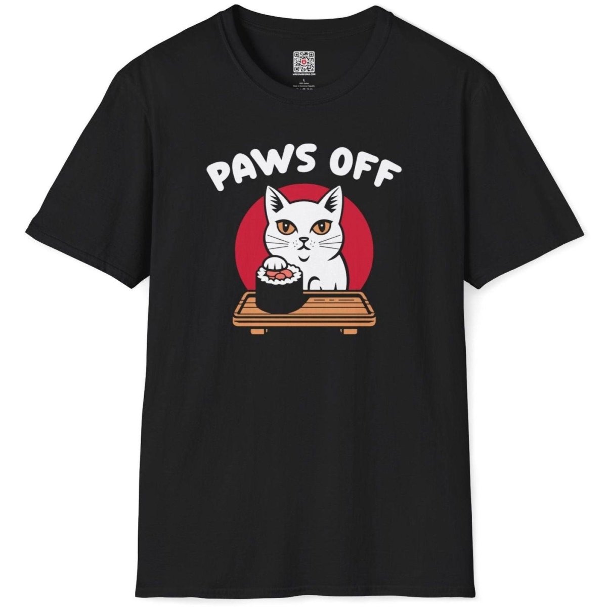 Paws Off Sushi T-Shirt - Wakuwakuma