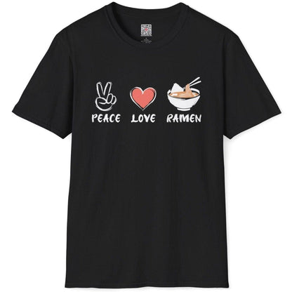 Peace Love Ramen T-Shirt - Wakuwakuma