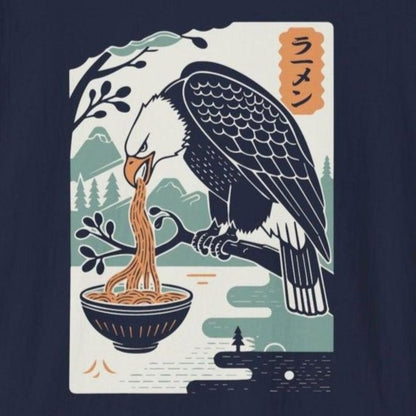 Ramen Eagle T-Shirt - Wakuwakuma