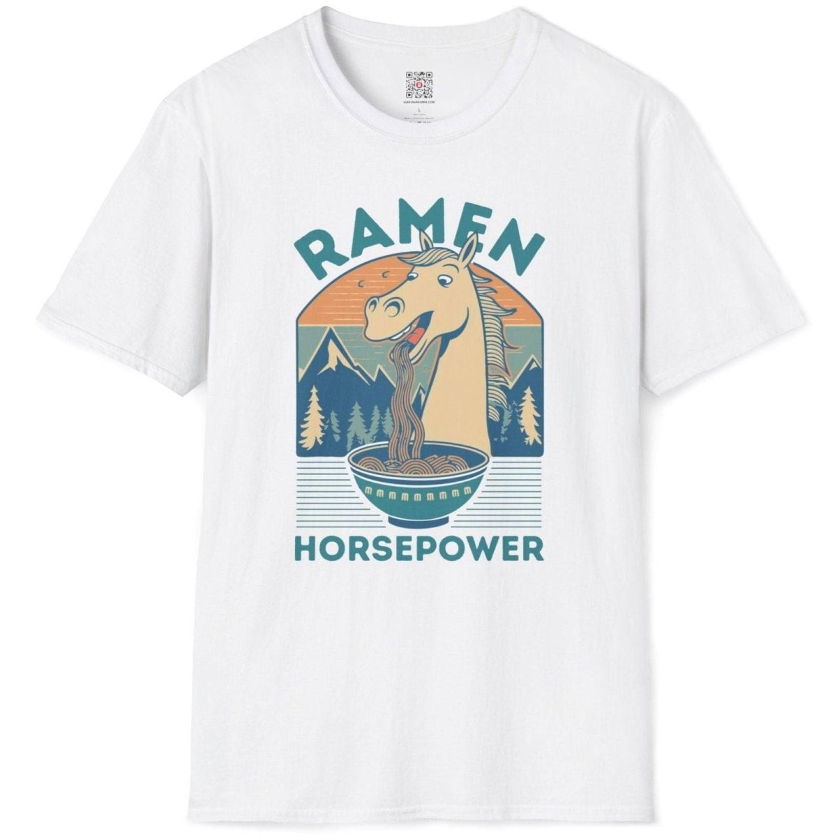 Ramen Horsepower T-Shirt - Wakuwakuma