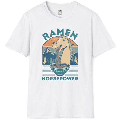 Ramen Horsepower T-Shirt - Wakuwakuma