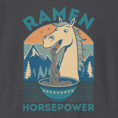 Ramen Horsepower T-Shirt - Wakuwakuma