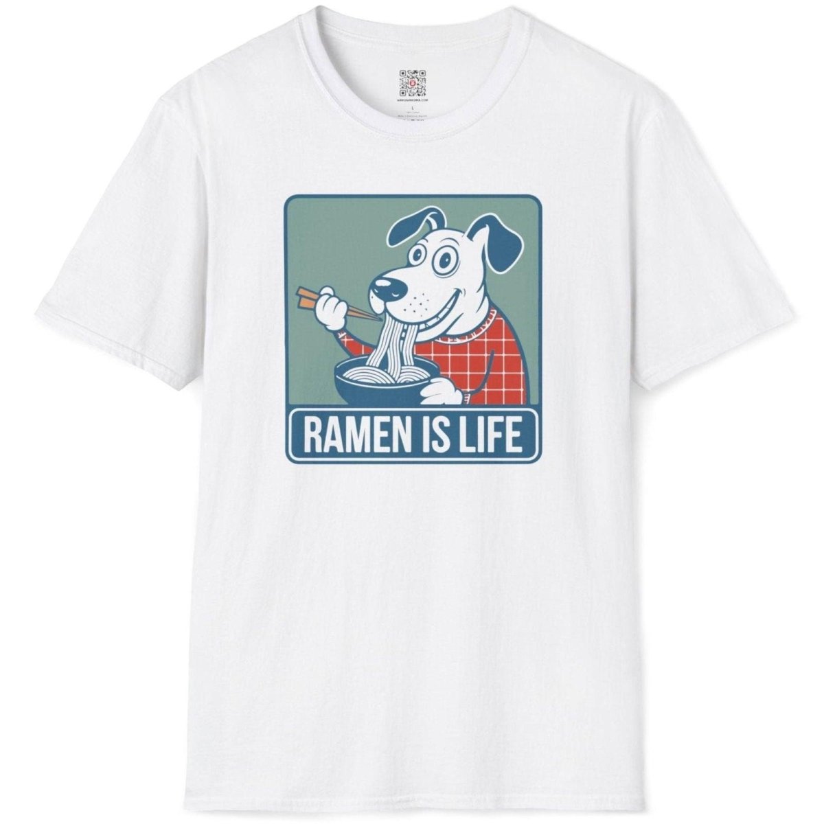 Ramen is Life Dog T-Shirt - Wakuwakuma