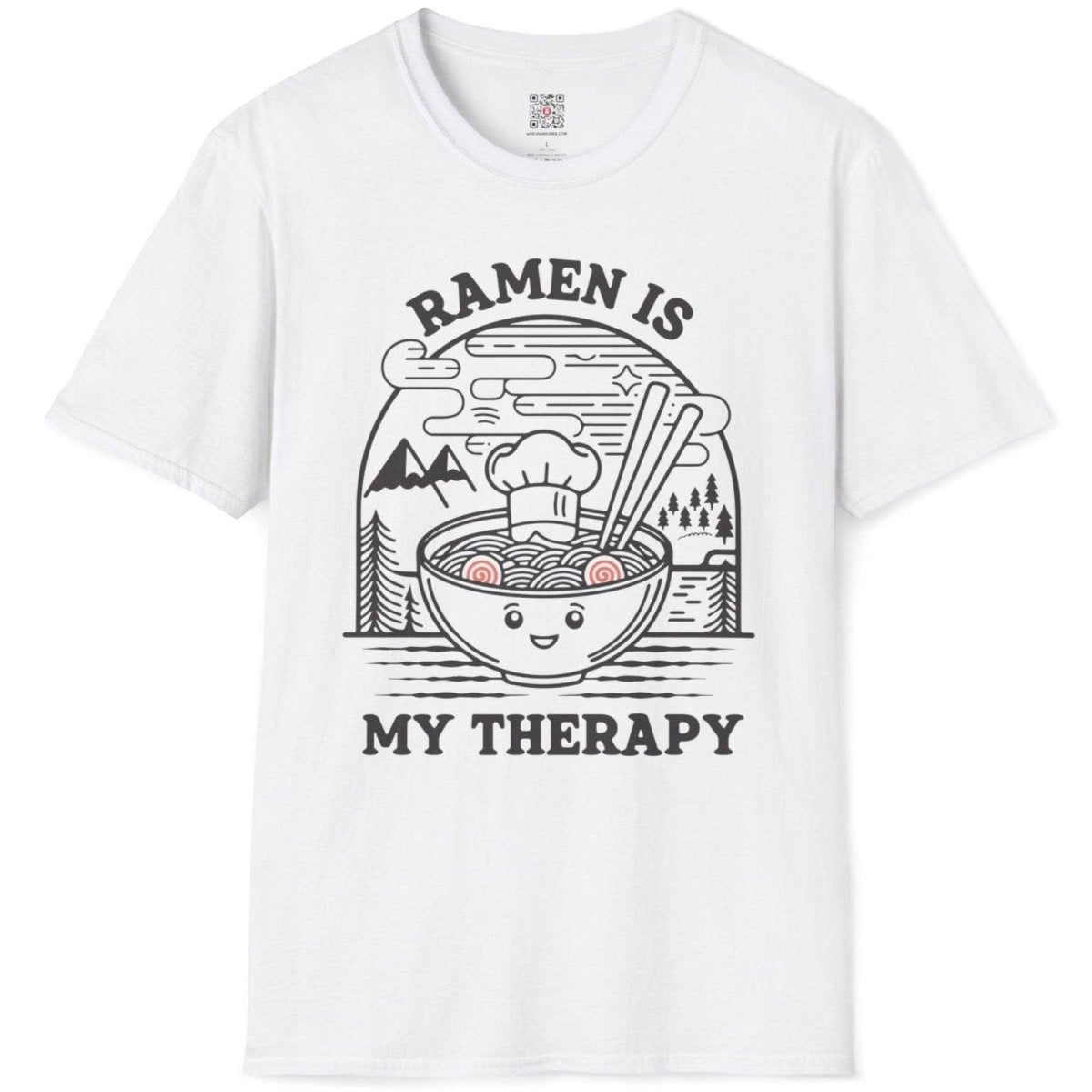 Ramen is My Therapy T-Shirt - Wakuwakuma