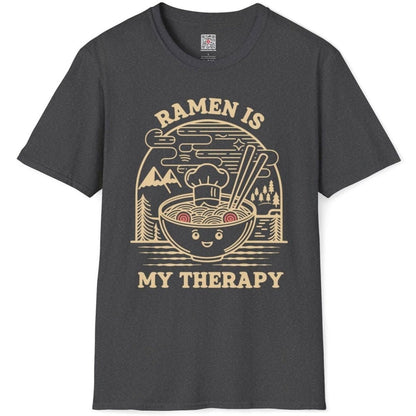 Ramen is My Therapy T-Shirt - Wakuwakuma