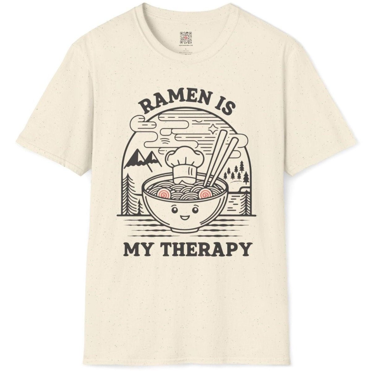 Ramen is My Therapy T-Shirt - Wakuwakuma