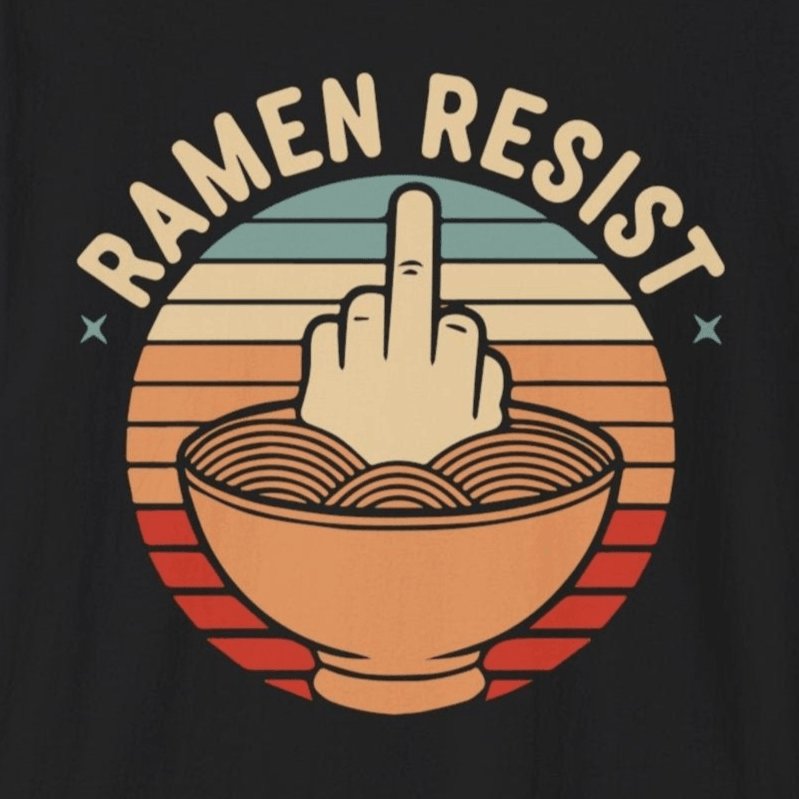 Ramen Resist T-Shirt - Wakuwakuma