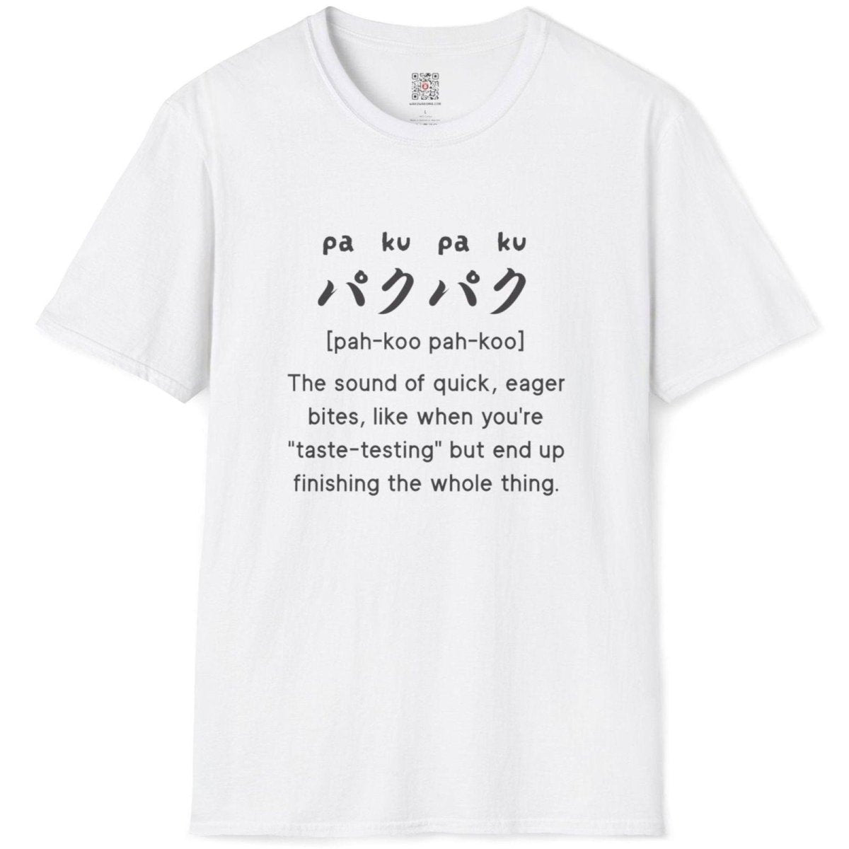 Sound Symbolism Paku Paku T-Shirt - Wakuwakuma