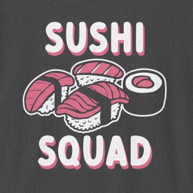 Sushi Squad T-Shirt - Wakuwakuma