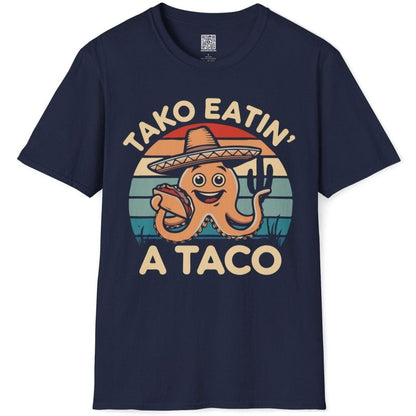 Tako Eatin' a Taco T-Shirt - Wakuwakuma