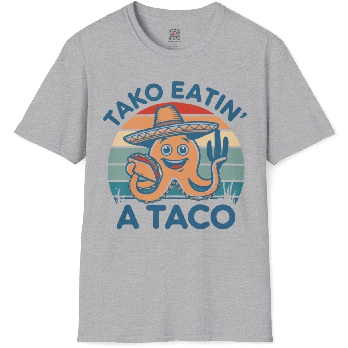 Tako Eatin' a Taco T-Shirt - Wakuwakuma