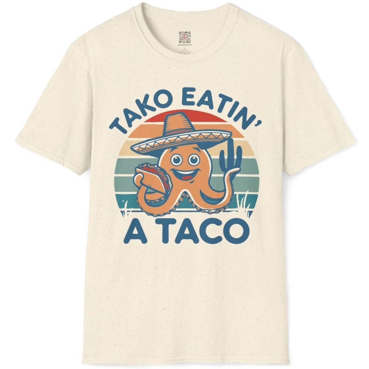 Tako Eatin' a Taco T-Shirt - Wakuwakuma