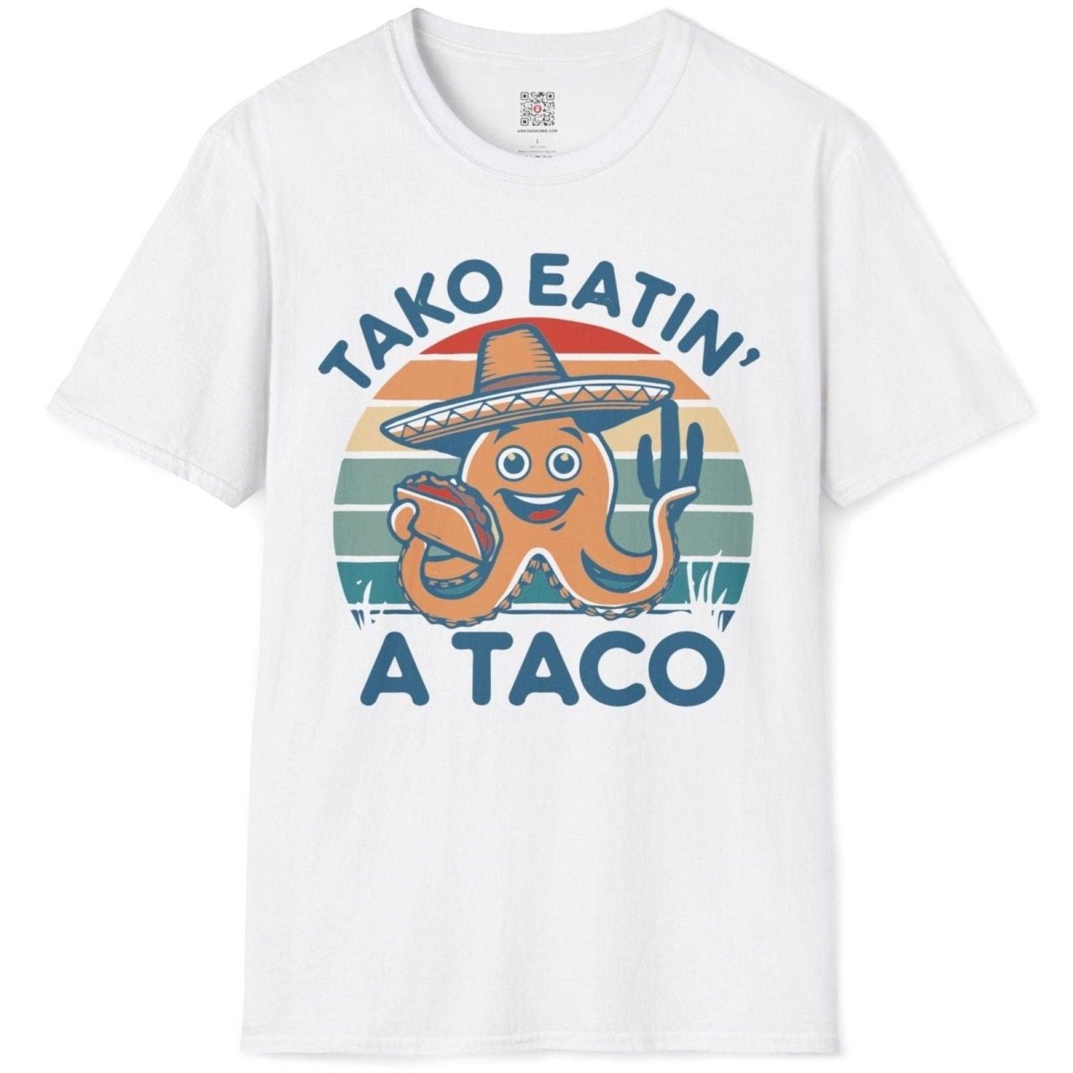 Tako Eatin' a Taco T-Shirt - Wakuwakuma